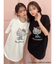 【ハローキティコラボ】ストーンTシャツ