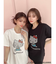 【ハローキティコラボ】ストーンTシャツ