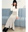 センタースリットスカート
