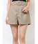 ウエストデザインショートパンツ【セットアップ着用可能】