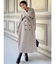サイドプリーツトレンチコート