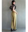 バックレースアップワイドパンツ