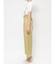 バックレースアップワイドパンツ