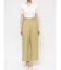 バックレースアップワイドパンツ