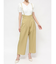 バックレースアップワイドパンツ
