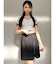 ハイウエスト台形ミニスカート