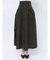 ギャザーナイロンフレアスカート