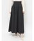 ギャザーナイロンフレアスカート