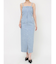 カットアウトデニムワンピース【セットアップ着用可能】