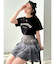 エンブロイダリーロゴTシャツ