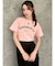 エンブロイダリーロゴTシャツ