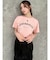 エンブロイダリーロゴTシャツ