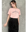 エンブロイダリーロゴTシャツ