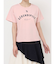 エンブロイダリーロゴTシャツ