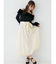 サテンバレリーナパンプス