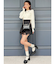 チャンキーヒールセパレートパンプス