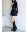 【ZOZO限定】バイカラーリボンカットトップス