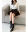 【ZOZO限定】バイカラーリボンカットトップス