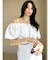 バルーンスリーブオフショルブラウス【セットアップ着用可能】