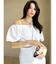 バルーンスリーブオフショルブラウス【セットアップ着用可能】