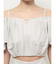 バルーンスリーブオフショルブラウス【セットアップ着用可能】