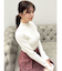 ハイネックベーシックニットトップス