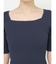 シンプルスリーブニットトップス【ネイビーWEB限定カラー】