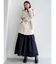 ジャガードフレアスカート
