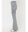 【追加生産分】カットアウトリボンデニムパンツ