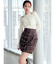 レイヤードニットトップス
