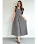 【ZOZO限定】ショルダーリボンフレアワンピース