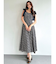 【ZOZO限定】ショルダーリボンフレアワンピース