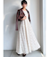 【ZOZO限定】ショルダーリボンフレアワンピース