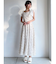 【ZOZO限定】ショルダーリボンフレアワンピース