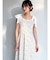【ZOZO限定】ショルダーリボンフレアワンピース