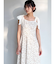 【ZOZO限定】ショルダーリボンフレアワンピース