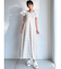 【ZOZO限定】ショルダーリボンフレアワンピース