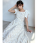 【ZOZO限定】ショルダーリボンフレアワンピース