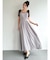 【ZOZO限定】ショルダーリボンフレアワンピース