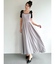 【ZOZO限定】ショルダーリボンフレアワンピース