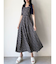 【ZOZO限定】ショルダーリボンフレアワンピース