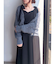 【ZOZO限定】ショルダーリボンフレアワンピース