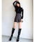ハイウエストショートパンツ