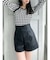 ハイウエストショートパンツ