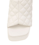 キルティング厚底サンダル