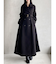 フレアデザインロングコート