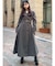 フレアデザインロングコート