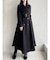 フレアデザインロングコート