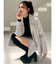 ハイネックベーシックニットトップス