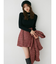 ハイネックベーシックニットトップス
